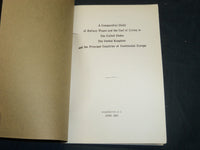 1911-1916 BUREAU OF RAILWAY ECONOMICS BULLETINS LOT OF 5 - J 5405