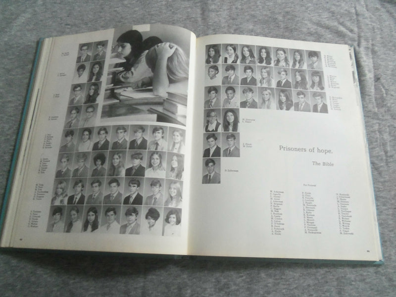 1971 EPOCH HILLSIDE HIGH SCHOOL YEARBOOK - HILLSIDE, NEW JERSEY - YB 2795