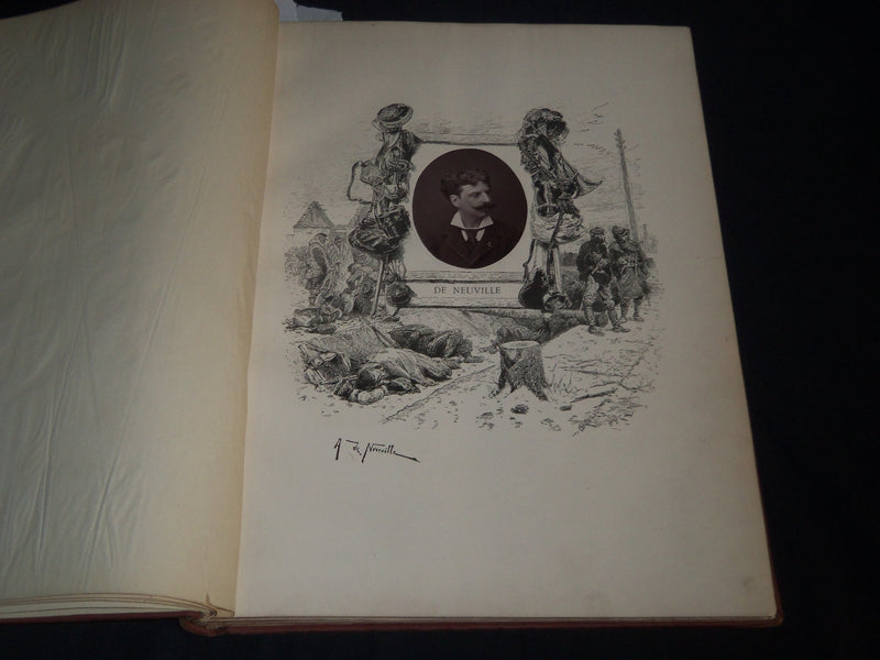 1878 LES JEUNES PEINTRES MILITAIRES DE NEUVILLE VOLUME -DETAILLE- DUPRAY - Z 145