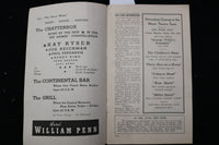 1935 THE GREAT WALTZ PROGRAM - NIXON THEATRE - K 2467