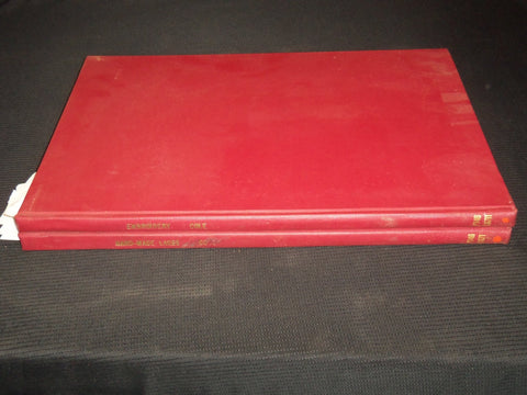 1890 HAND-MADE LACES & EMBROIDERY MUSEUM STUDIES VOLUME LOT OF 2 - #32