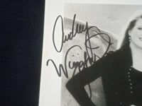 JOHN & AUDREY WIGGINS 8x10 AUTOGRAPHED PHOTOGRAPH