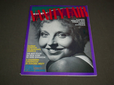 1984 JANUARY VANITY FAIR MAGAZINE - HANNAH SCHYGULLA - SP 4245