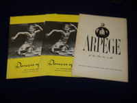 1950'S DANCERS OF BALI PROGRAM LOT OF 3 - GREAT PHOTOS - J 5049
