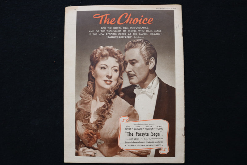 1950 FEB 11 PICTUREGOER MAGAZINE-ESTHER WILLIAMS-RICARDO MONTALBAN COVER-E 25989