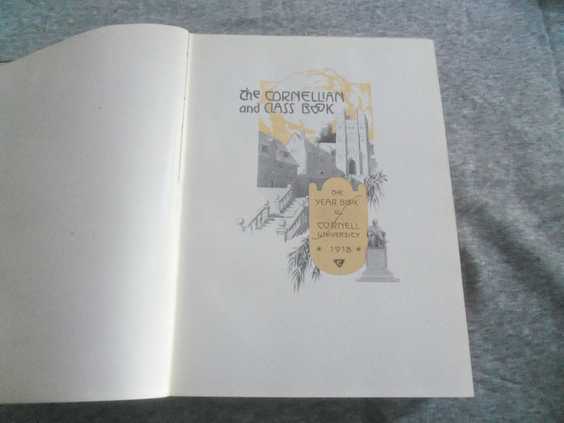 1918 THE CORNELLIAN CORNELL UNIVERSITY YEARBOOK - ITHACA, NEW YORK - YB 2911
