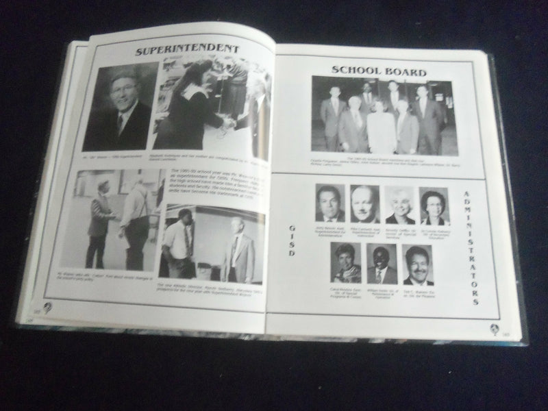 1992 LION GREENVILLE HIGH SCHOOL YEARBOOK - GREENVILLE, TEXAS - YB 2823