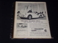 1956 NOVEMBER SPEED AGE MAGAZINE - NICE RACING FRONT COVER - E 1959