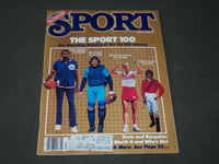 1983 MARCH SPORT MAGAZINE - SPORT TOP 100 SALARIES - MOSES MALONE - CW 335