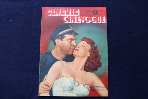 1948 JULY 27 CINEVIE CINEVOGUE MAGAZINE - AVA GARDNER - FRED MACMURRAY - E 23895
