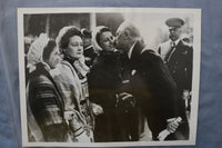 1930'S-1940'S FRENCH PRESIDENT ALBERT LEBRUN WIRE PHOTOGRAPHS- LOT OF 8 - K 3140
