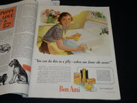 1941 MARCH WOMAN'S HOME COMPANION MAGAZINE - GREAT COVER & ADS - ST 4878N