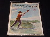 1935 JULY NATIONAL SPORTSMAN MAGAZINE NICE ILLUSTRATED FRONT COVER - E 60