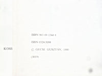 1980 VALLASTORTENET HARDCOVER BOOK BY GECSE GUSZTAV - HUNGARIAN TEXT - KD 8762
