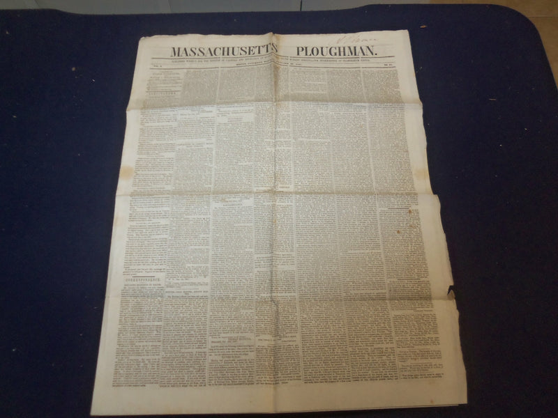 1847 JANUARY 30 MASSACHUSETTS PLOUGHMAN - AUDUBON WIFE - GEN. TAYLOR - NP 5142