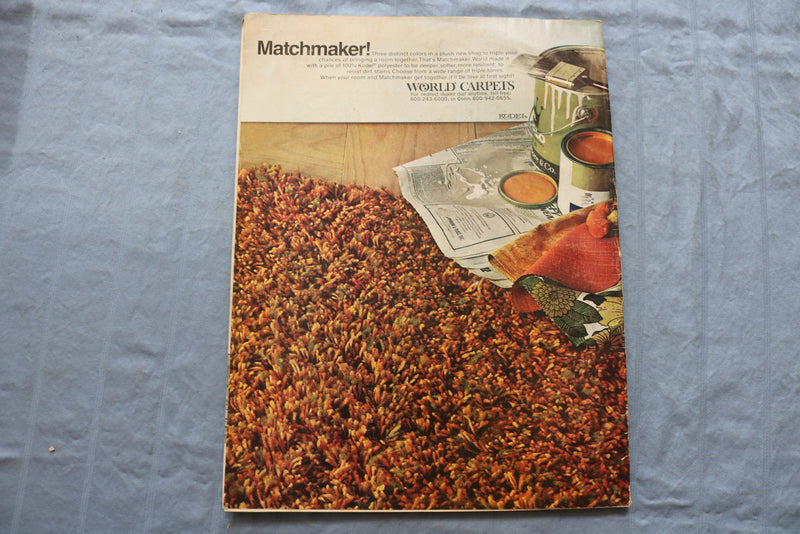 1971 MARCH HOUSE BEAUTIFUL MAGAZINE - THE CALIFORNIA LIFE - E 9394