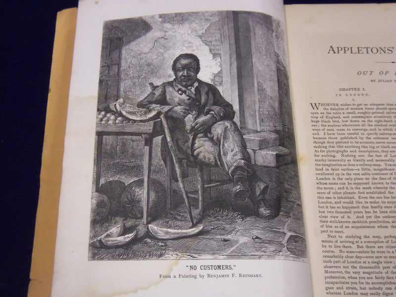 1876 APPLETON'S JOURNAL NEW SERIES LOT OF 5 ISSUES - WILLIAM RICHARD - WR 692