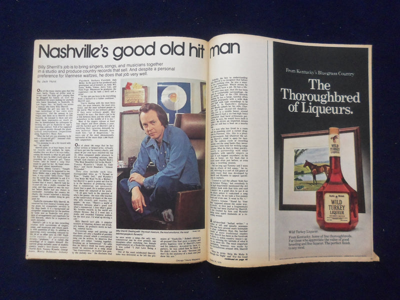 1976 OCTOBER 24 CHICAGO TRIBUNE MAGAZINE SECTION - EARTH FROM 570 MILES- NP 6425