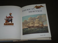 1958 THE FIRST YEAR OF AMERICAN HERITAGE BOOK - FIRST SIX ISSUES - KD 4868