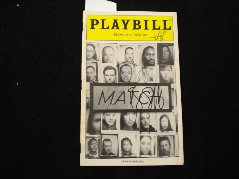 2004 MACH PLAYBILL - 3 SIGNATURES ON THE COVER - J 8276