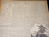 1916 JUNE 24 NEW YORK TIMES - MASSACRE OF TWO TROOPS IN CARRIZAL AMBUSH- NT 8623