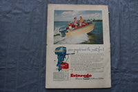 1955 FEBRUARY YACHTING MAGAZINE - RUNNING AN INLET - SUWANNEE CRUISE - E 9403