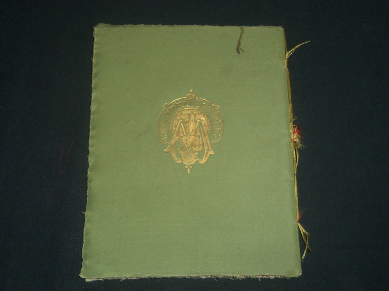 1888 JANUARY 24 MERCHANT TAILORS NATIONAL EXCHANGE CONVENTION PROGRAM - J 4227