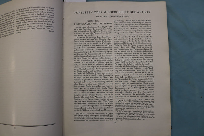 1920 BAUKUNST UND DEKORATIVE PLASTIK IN ITALIEN - GERMAN TEXT - KD 9715