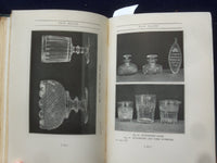 1935 OLD GLASS- EUROPEAN AND AMERICAN HARDCOVER BOOK BY N. HUDSON MOORE- KD 8625