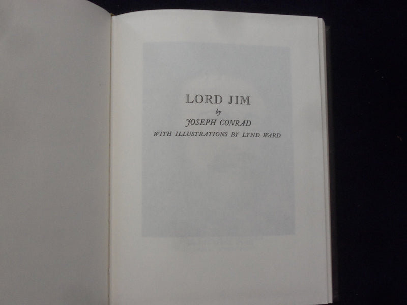 1977 LORD JIM A TALE HARDCOVER BOOK BY JOSEPH CONRAD - KD 9030