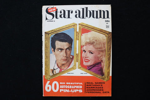 1961 AUGUST NEW STAR ALBUM MAGAZINE - CONNIE STEVENS COVER - E 24376