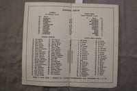 1943 EUREKA HIGH SCHOOL FOOTBALL PROGRAMS - LOT OF 3 - K 3445