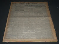 1928 NOVEMBER 8 NEW YORK TIMES - HOOVER WINS ALL BUT EIGHT STATES - NT 6930