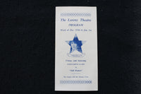 1920'S THE LORENZ THEATRE PROGRAM - MARGUERITE CLARK IN STILL WATERS - K 1805