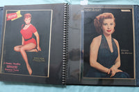 MOVIE STAR COLOROTO MAGAZINE SCRAPBOOK -CLAUDETTE COLBERT-PERRY COMO-CROSBY - #9