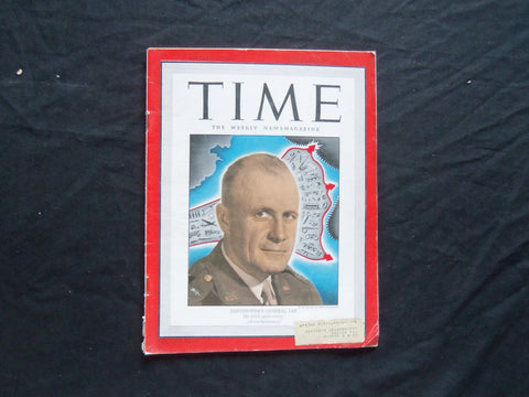 1944 SEPTEMBER 25 TIME MAGAZINE - LT. GENERAL LEE - T 935