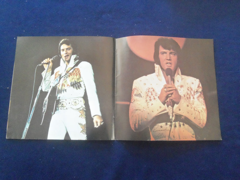 1970'S ELVIS PRESLEY SOUVENIR FOLIO CONCERT EDITION PROGRAM - J 8393