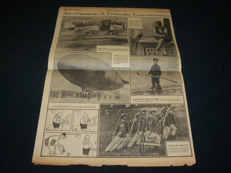1929 AUGUST 18 BOSTON POST PICTORIAL SECTION - MARIE DRESSLER - NP 5338