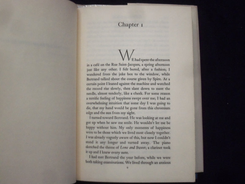 1956 A CERTAIN SMILE HARDCOVER BOOK BY FRANCOISE SAGAN - KD 8681