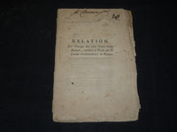 1793 RELATION DU VOYAGE DES CENT TRENTE - DEUX NANTAIS BOOK - FRENCH - J 5338