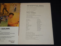 1961-1969 METROPOLITAN OPERA LINCOLN CENTER PROGRAMS LOT OF 17 ISSUES - O 2922B