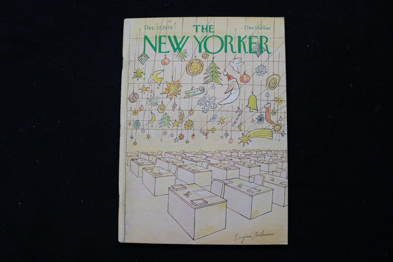 1979 DECEMBER 17 NEW YORKER MAGAZINE - GREAT ILLUSTRATED COVER - NY 2983