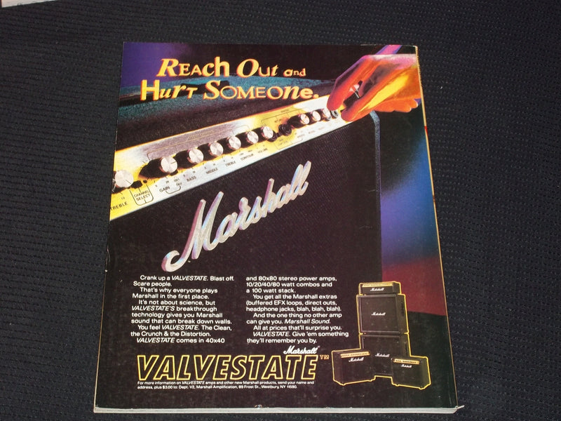 1991 NOVEMBER GUITAR WORLD MAGAZINE - THE LOST INTERVIEWS FRONT COVER - E 302