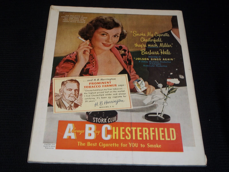 1950 FEBRUARY 4 COLLIER'S MAGAZINE NICE COVER & FULL PAGE ADS - E 1258
