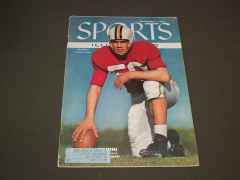 1955 NOVEMBER 7 SPORTS ILLUSTRATED MAGAZINE - BOB PELLIGRINI - SP 8760