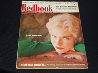 1957 JANUARY REDBOOK MAGAZINE - KIM NOVAK FRONT COVER - E 13999