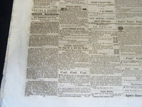 1862 MARCH 7 YARMOUTH REGISTER NEWSPAPER - FT. DONELSON PRISONERS - NP 614G