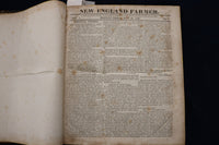 1826-1827 NEW ENGLAND FARMER BOUND VOLUME #5 - KD 9535