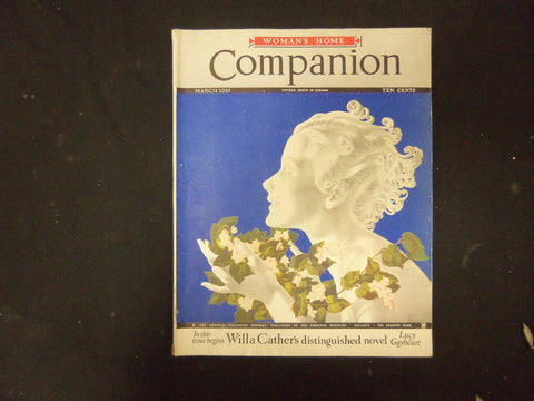 1935 MARCH WOMAN'S HOME COMPANION MAGAZINE - ILLUSTRATIONS STORIES ADS-ST 3871