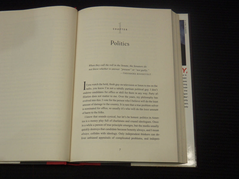 2008 A BOLD FRESH PIECE OF HUMANITY BOOK SIGNED BY BILL O'REILLY - KD 2771N